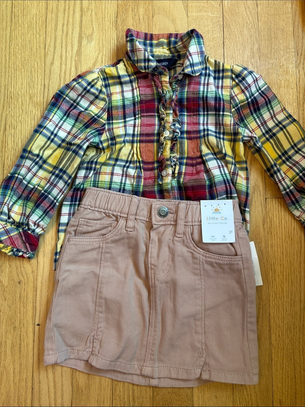 Ralph Lauren /little co girls outfit 24th/2T